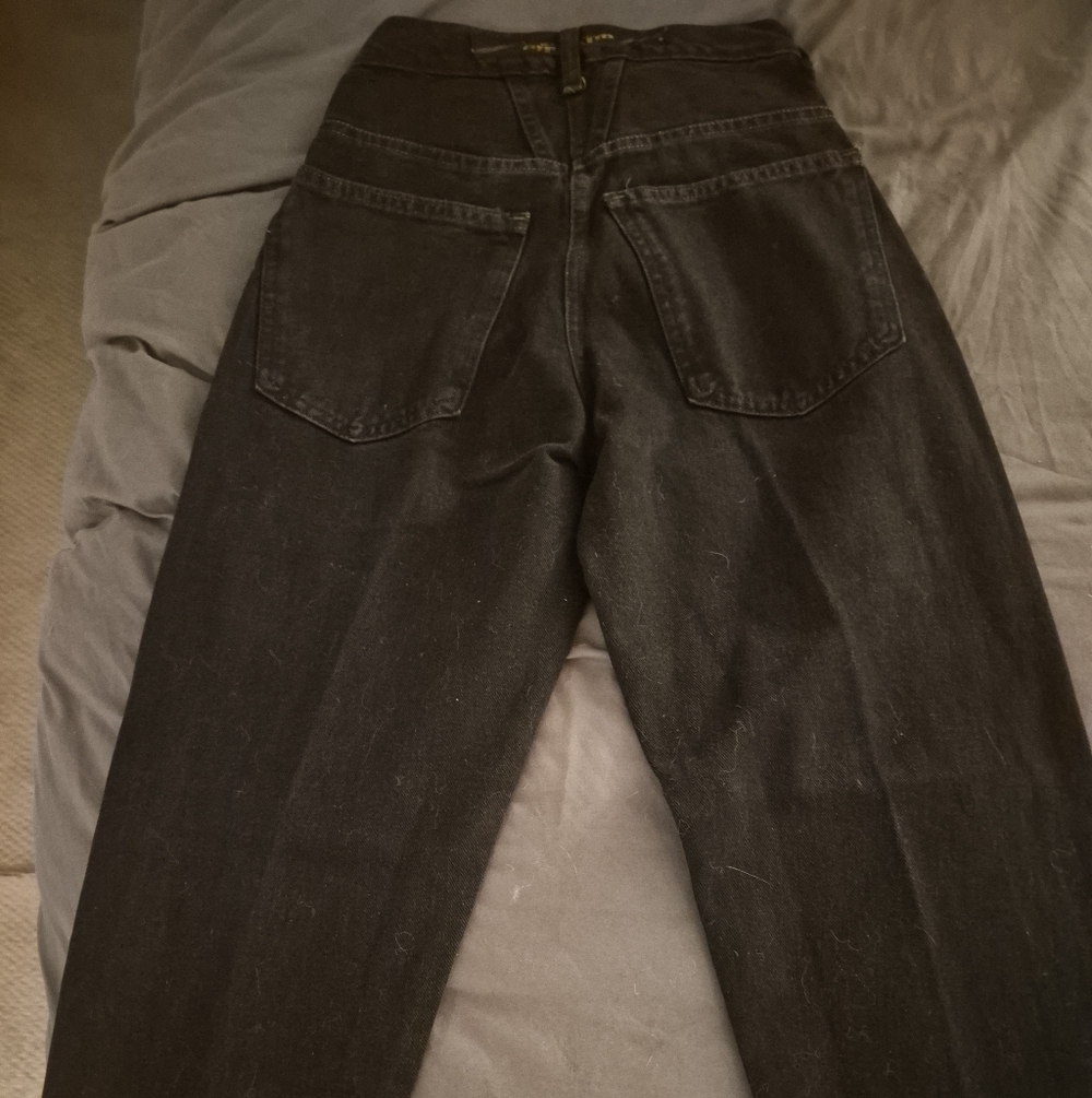 Marithe Francois Girbaud Black Jeans - Picture 2 of 4